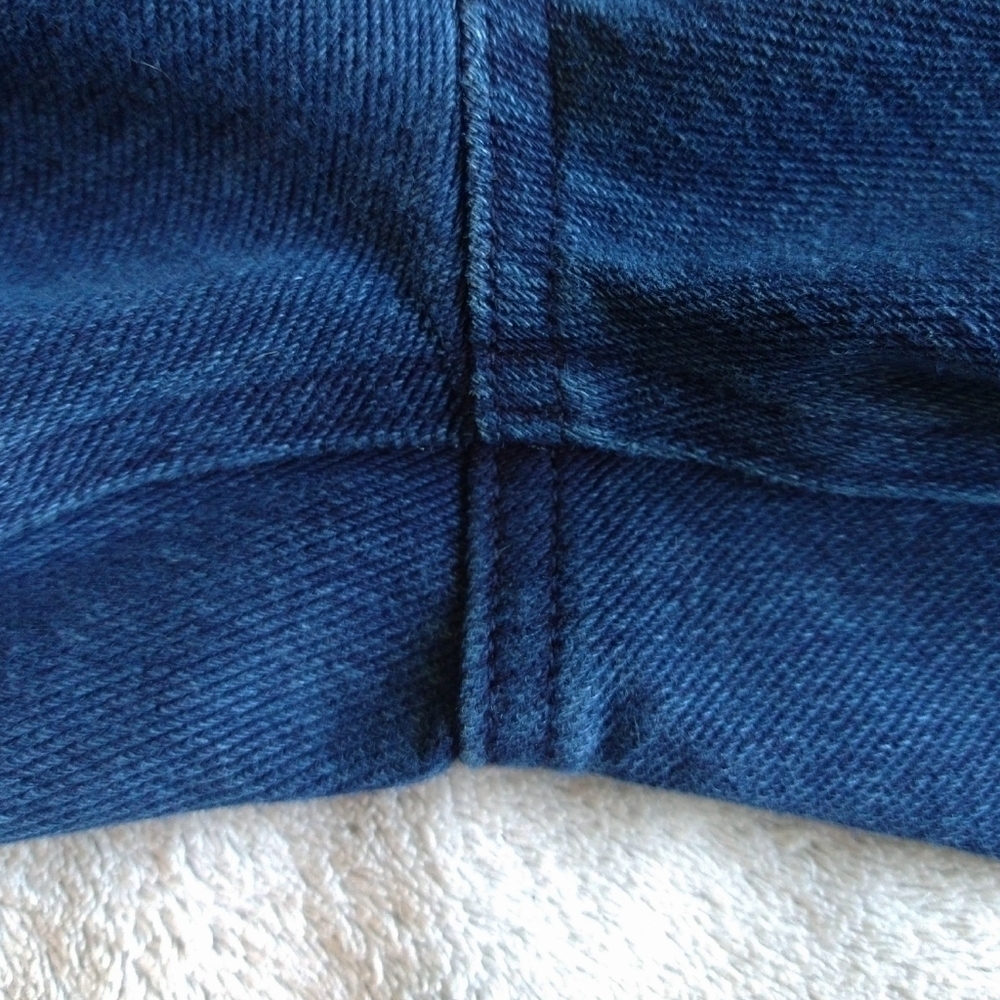 Spanx Jean-ish Ankle Leggings Dark Wash Jeggings Pull On Tummy Control 20018R - Picture 9 of 11